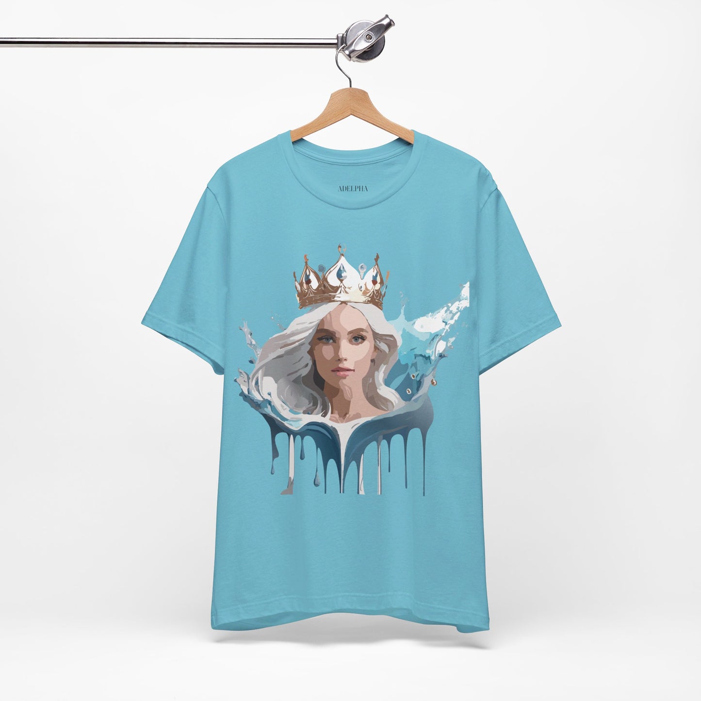 T-Shirt aus natürlicher Baumwolle – Queen Collection