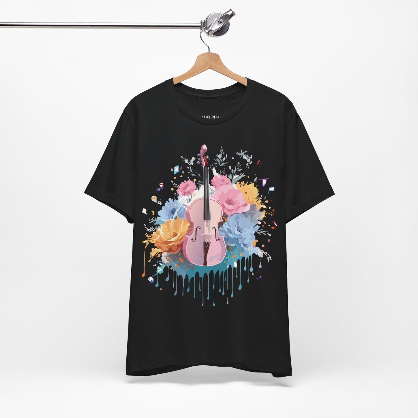 Natural Cotton Tee Shirt - Music Collection