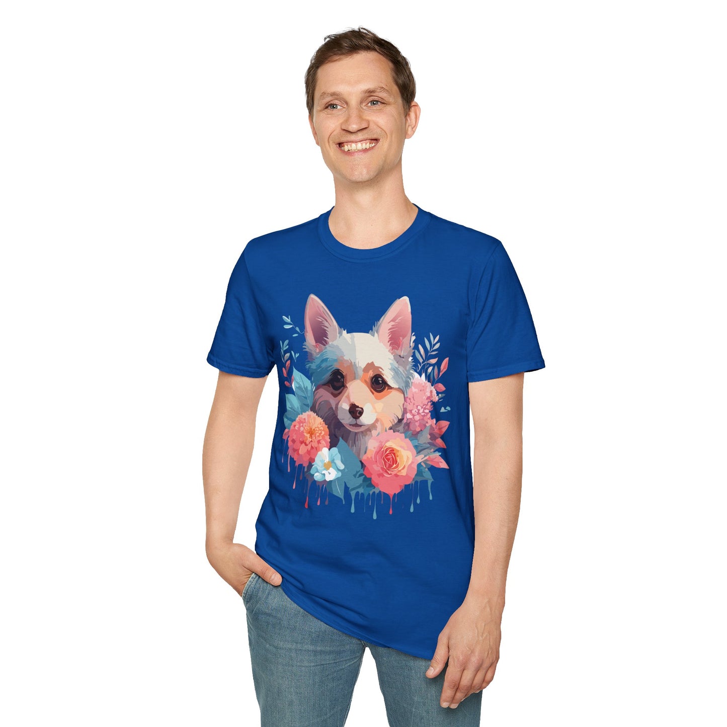 Dog Shirt, Shirt with Dog, Animal Tee, Shirt with Animals