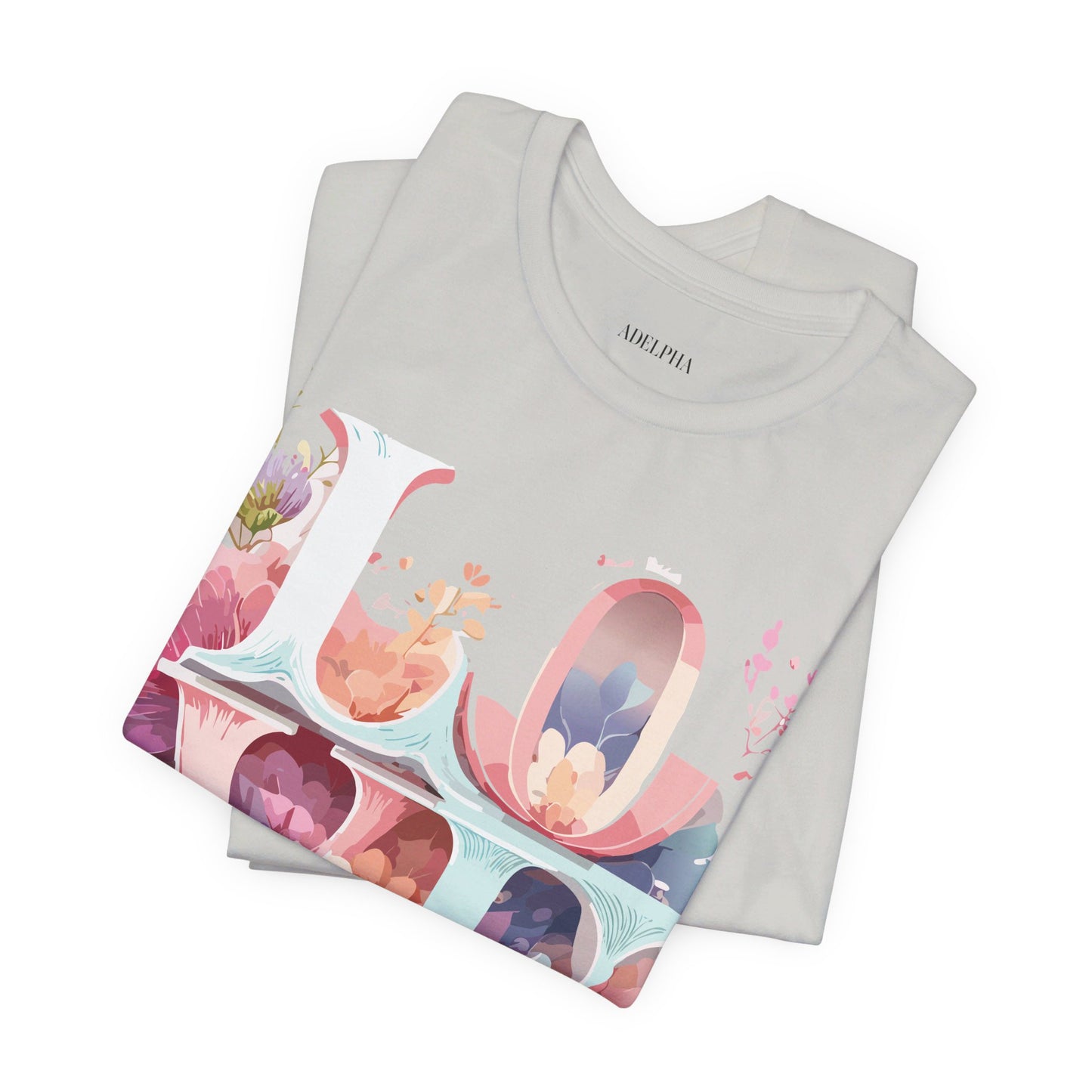 T-shirt en coton naturel - Collection Love story