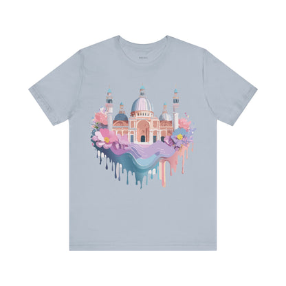 Natural Cotton Tee Shirt - Beautiful Places Collection - Venice Printify