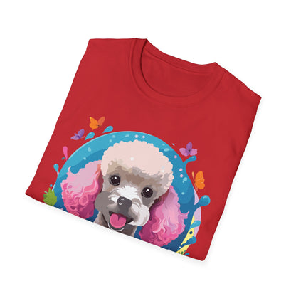Dog Shirt With Animals Unisex Softstyle Tee 100 Percent Cotton Gildan 64000