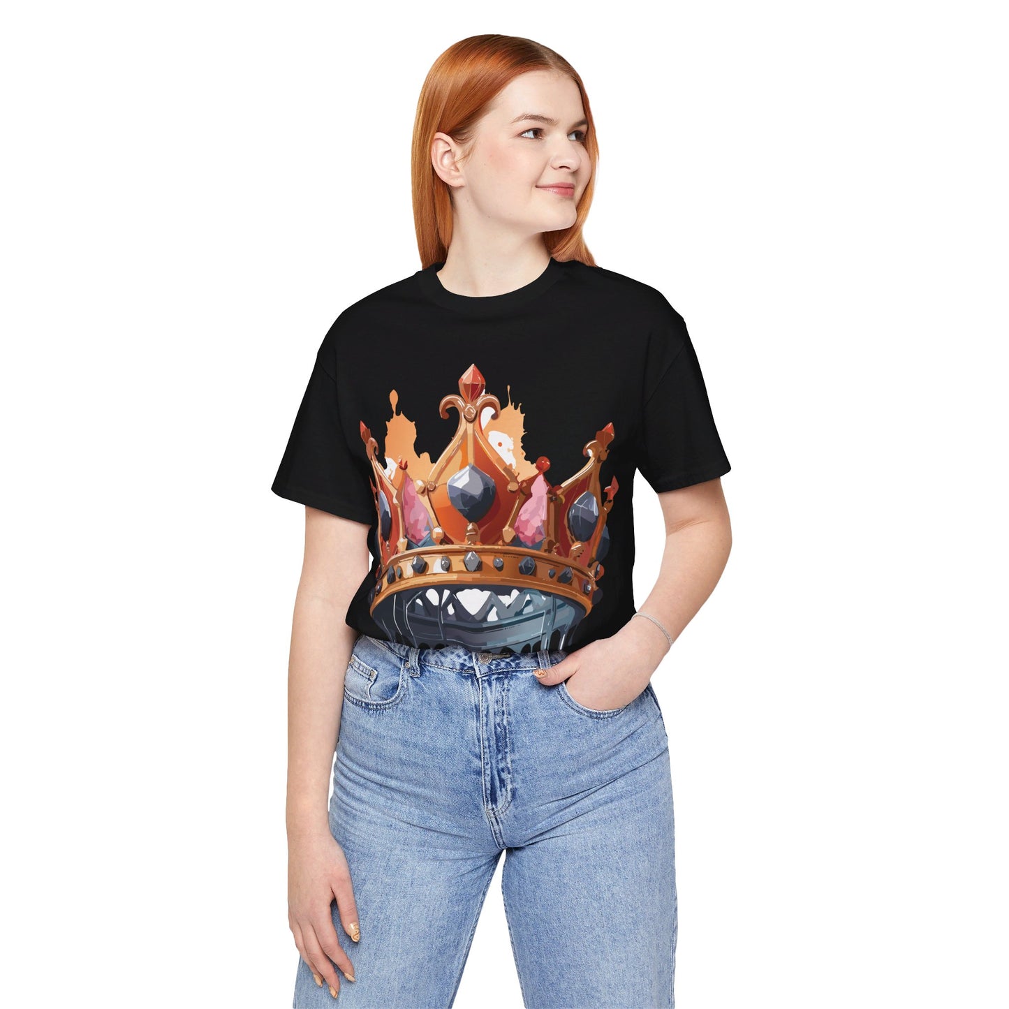 T-Shirt aus natürlicher Baumwolle – Queen Collection