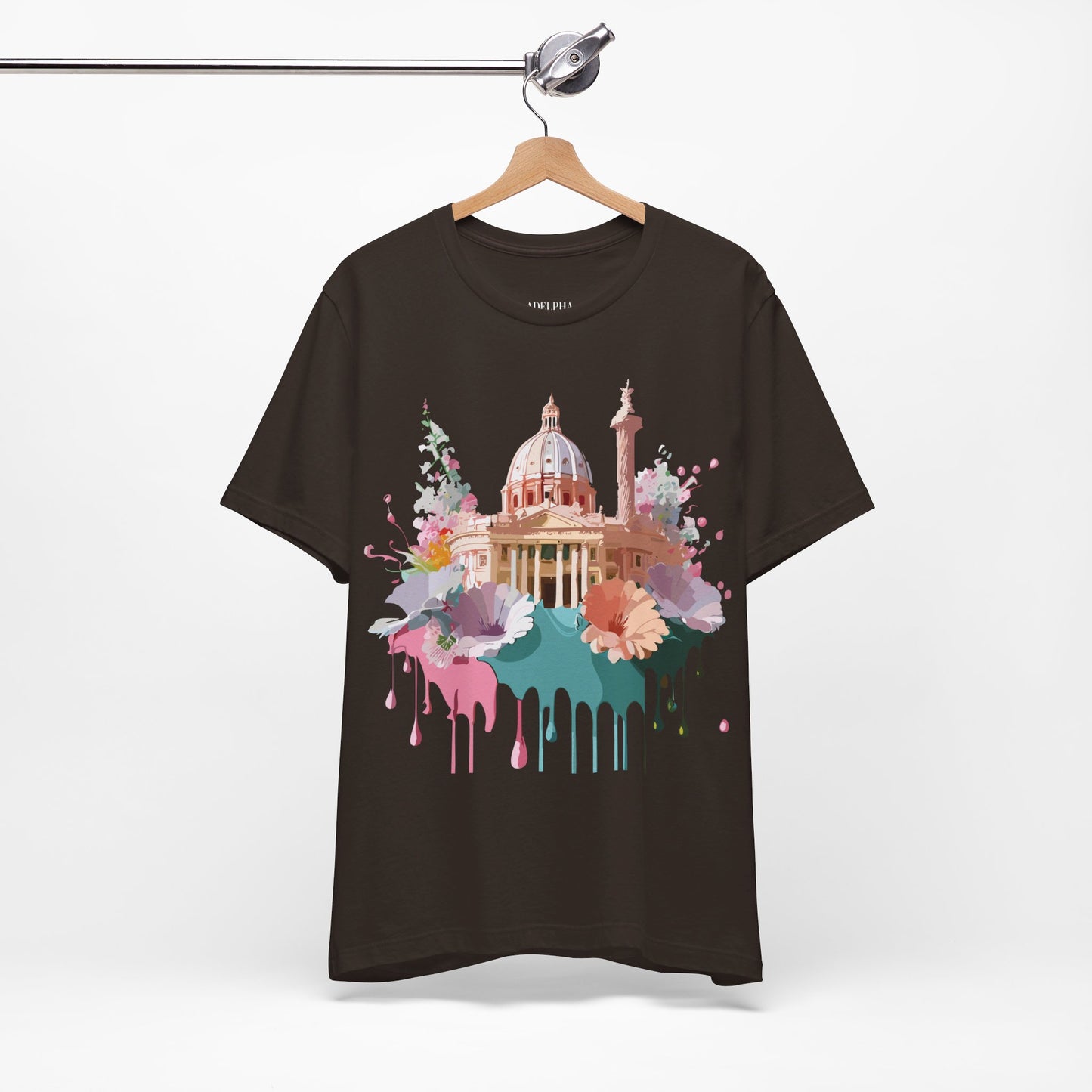 T-shirt en coton naturel - Collection Beautiful Places - Rome