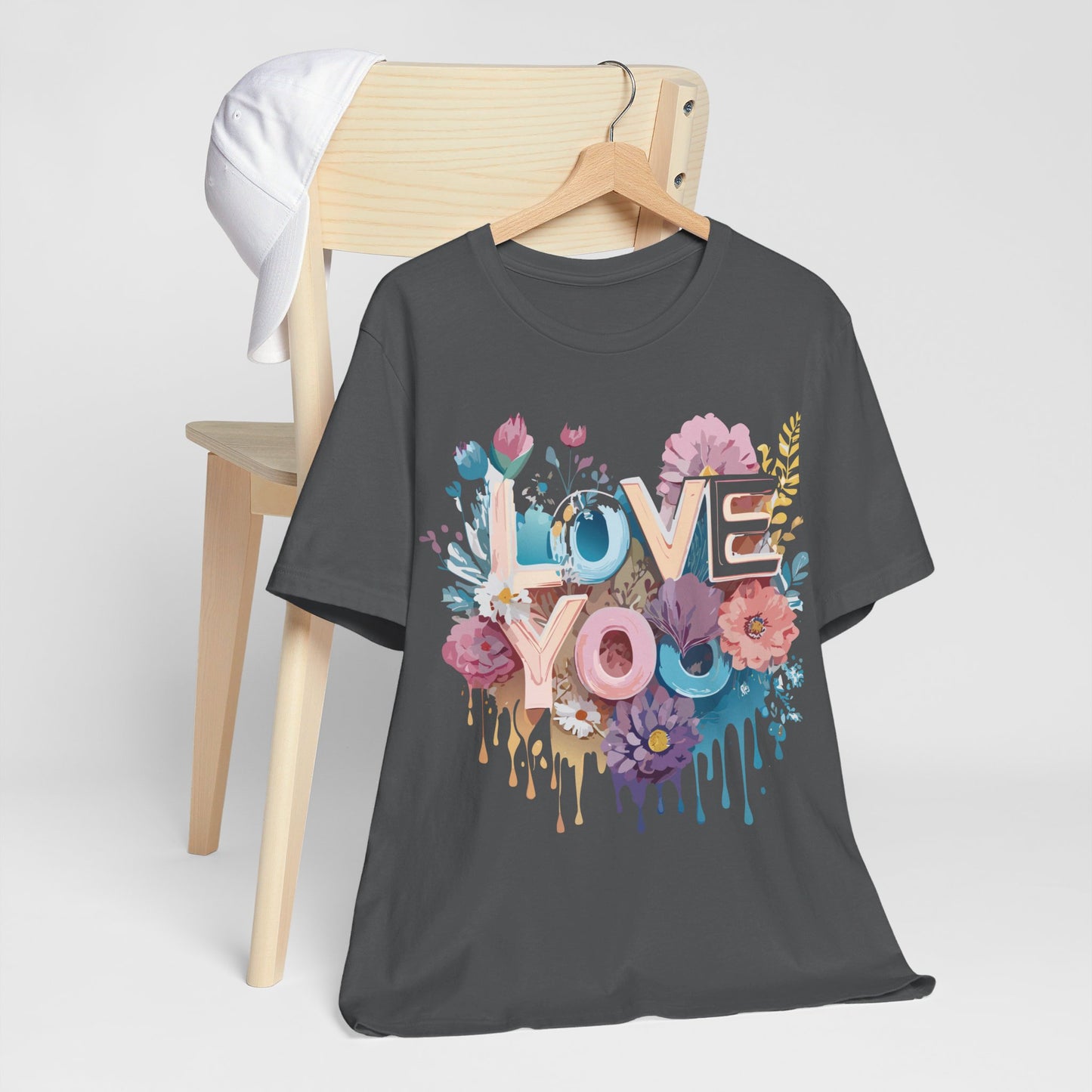 T-shirt en coton naturel - Collection Love Story