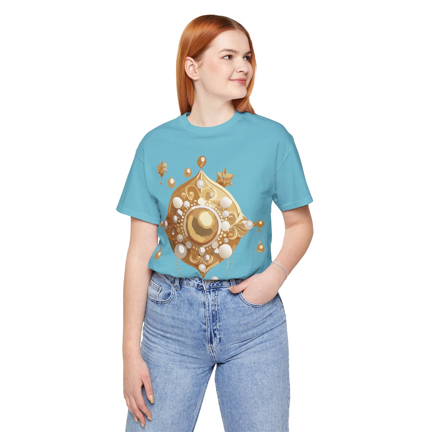 T-Shirt aus natürlicher Baumwolle – Queen Collection