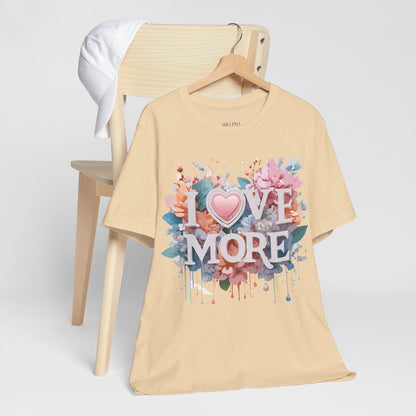 Natural Cotton Tee Shirt - Love story Collection Printify