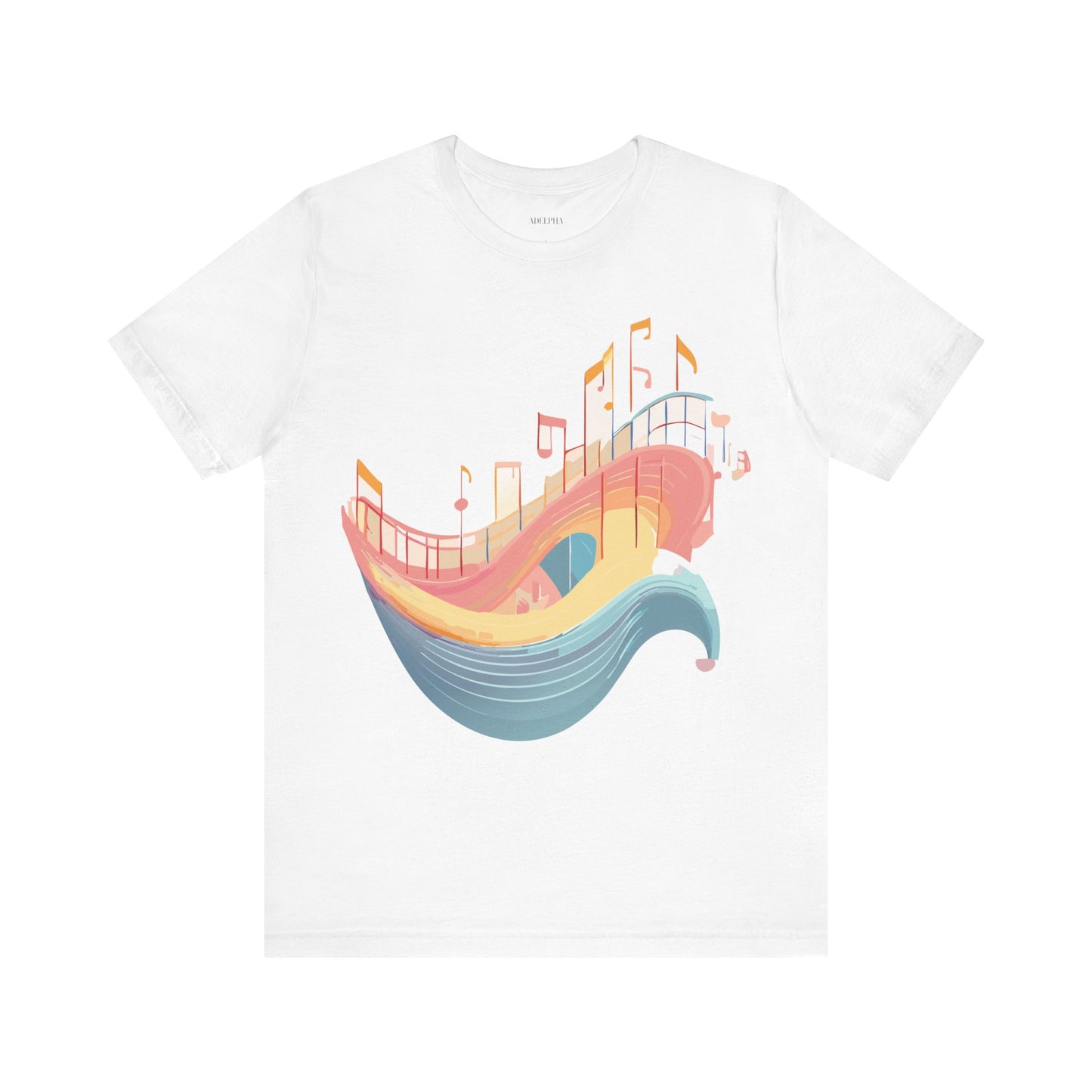 T-shirt en coton naturel - Collection Musique