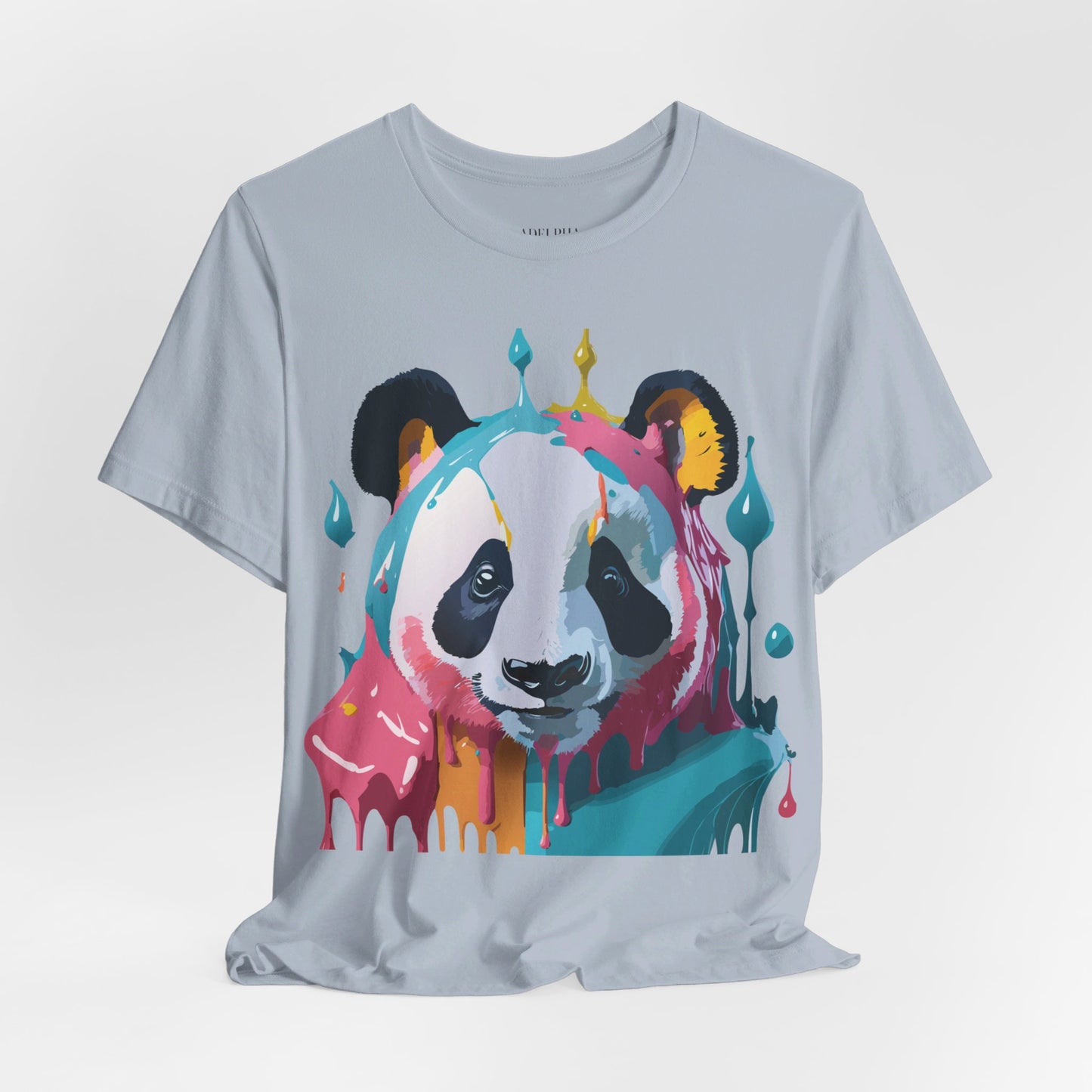 T-shirt en coton naturel avec panda