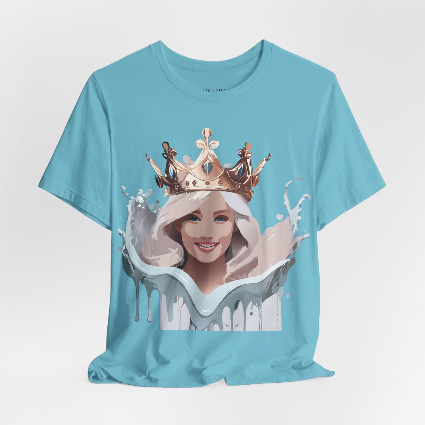 T-shirt en coton naturel - Collection Queen