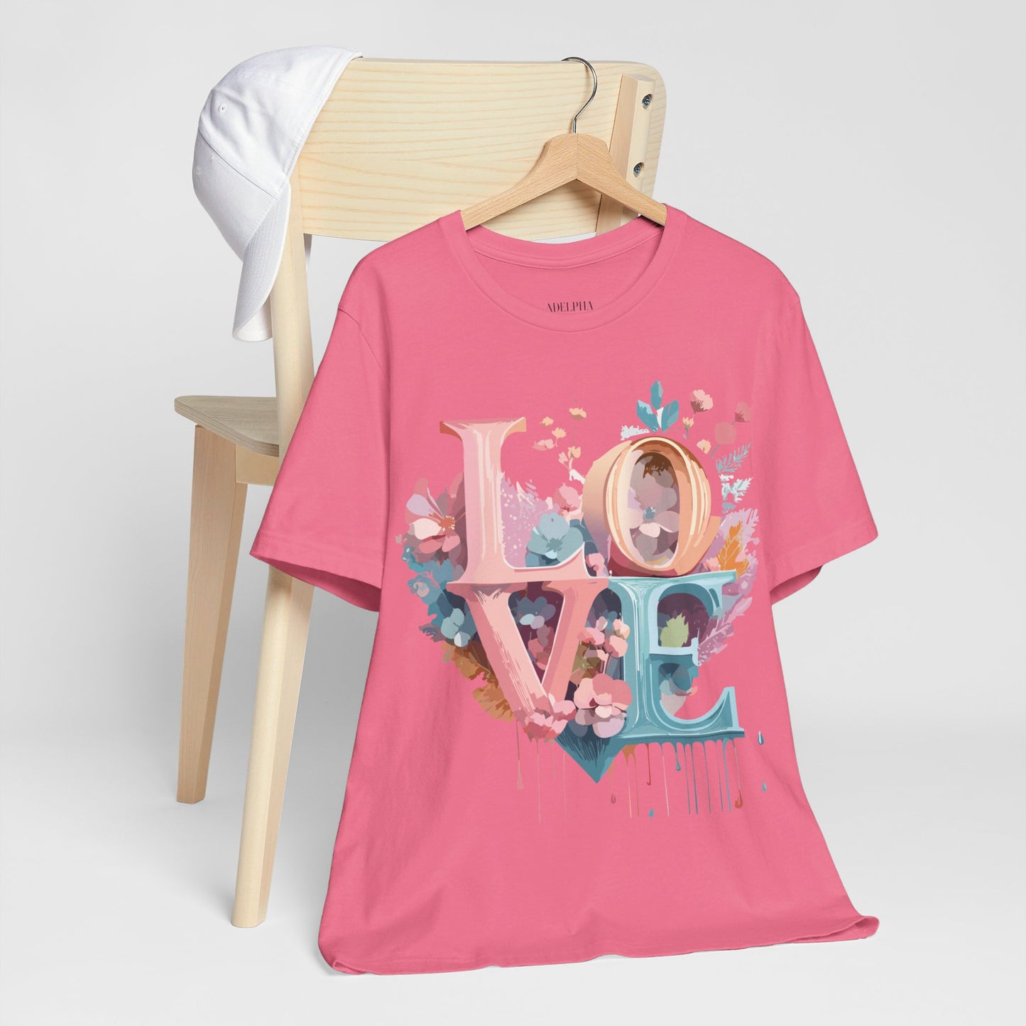 Natural Cotton Tee Shirt - Love story Collection