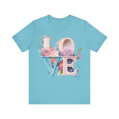 Natural Cotton Tee Shirt - Love story Collection Printify