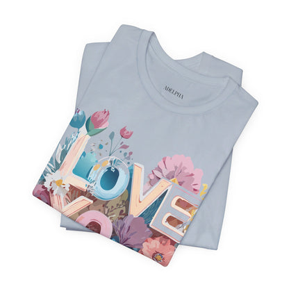 Natural Cotton Tee Shirt - Love story Collection Printify