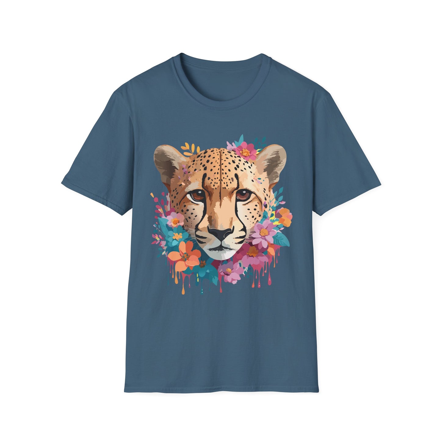 Cheetah Shirt, Shirt with Cheetah, Cheetah Tee, Shirt with Animals
