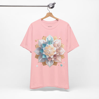 Natural Cotton Tee Shirt - Medallion Collection Printify