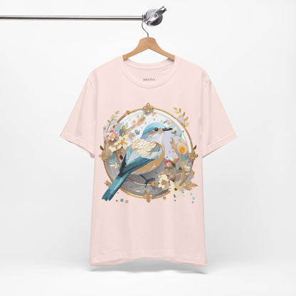 Natural Cotton Tee Shirt - Medallion Collection Printify