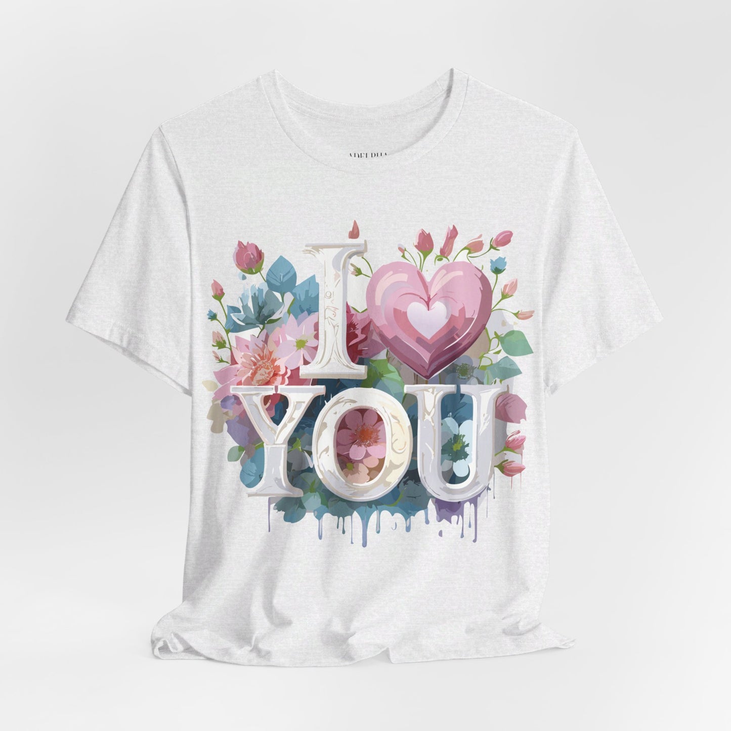 Natural Cotton Tee Shirt - Love story Collection