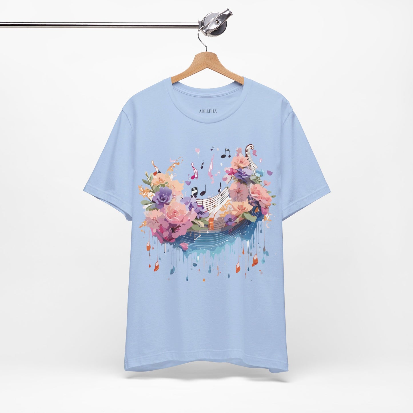 Natural Cotton Tee Shirt - Music collection