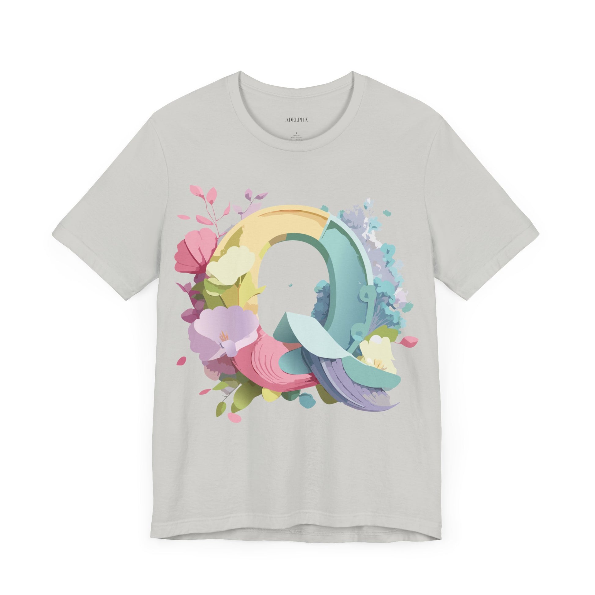Letter Shirt, Letter Q Shirt - ADELPHA
