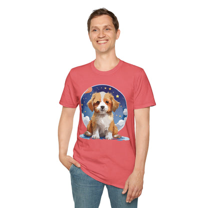 Dog Shirt Unisex Animal Tee Gildan Softstyle 64000 Short Sleeve Comfort