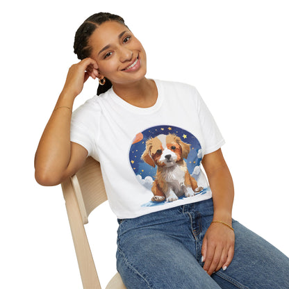 Dog Shirt Unisex Animal Tee Gildan Softstyle 64000 Short Sleeve Comfort