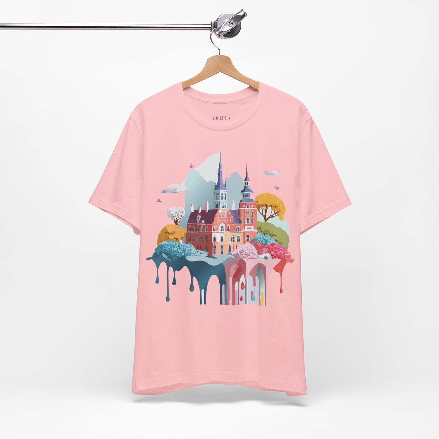 Natural Cotton Tee Shirt - Beautiful Places Collection - Warnemünde and Rostock - Germany