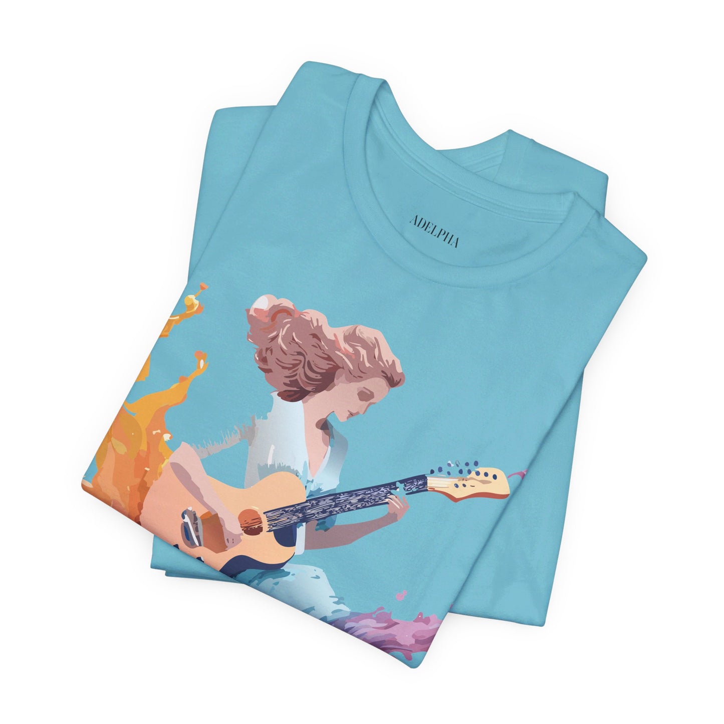 T-shirt en coton naturel - Collection Musique