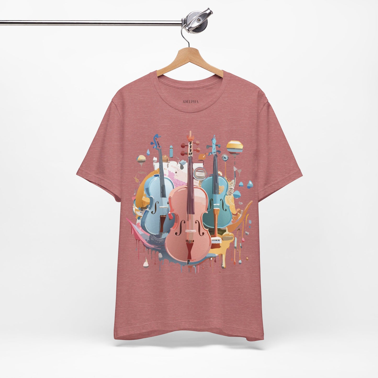 T-shirt en coton naturel - Collection Musique