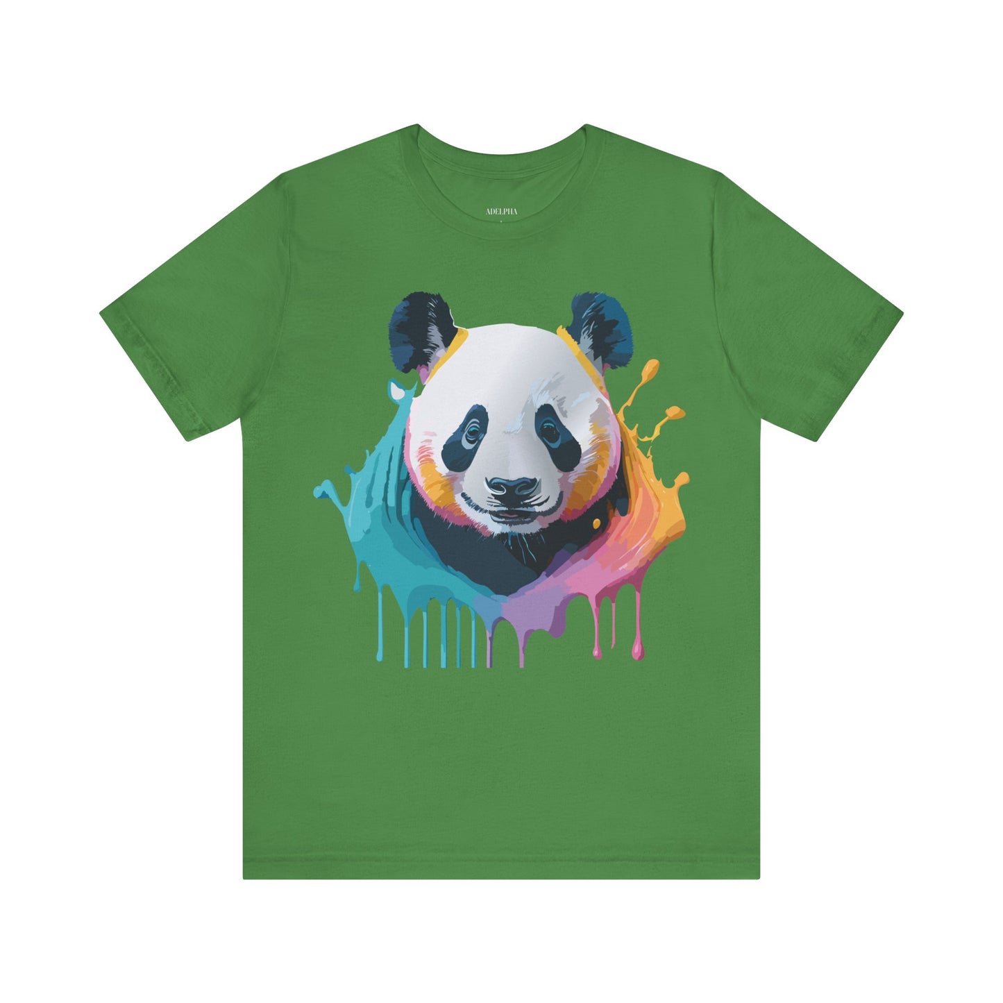 T-Shirt aus natürlicher Baumwolle mit Panda