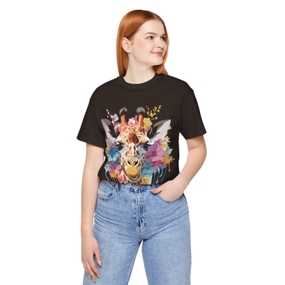Shirt with Animals | Giraffe Printify