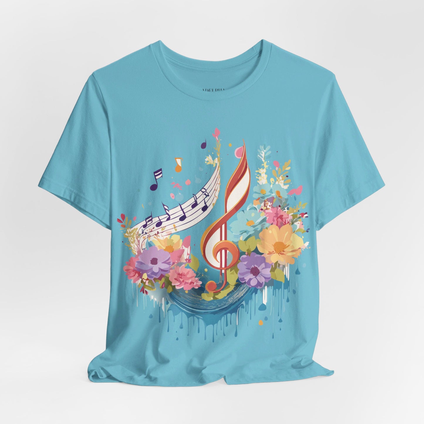 T-shirt en coton naturel - Collection Musique