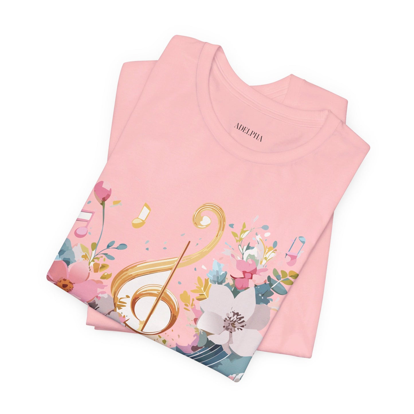 T-shirt en coton naturel - Collection Musique