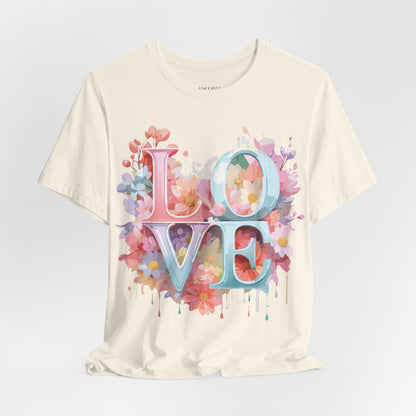 Natural Cotton Tee Shirt - Love story Collection Printify