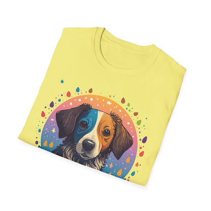 Dog Shirt Unisex Softstyle Tee 100 Percent Cotton Gildan 64000