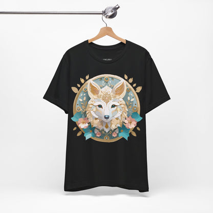 Natural Cotton Tee Shirt - Medallion Collection Printify
