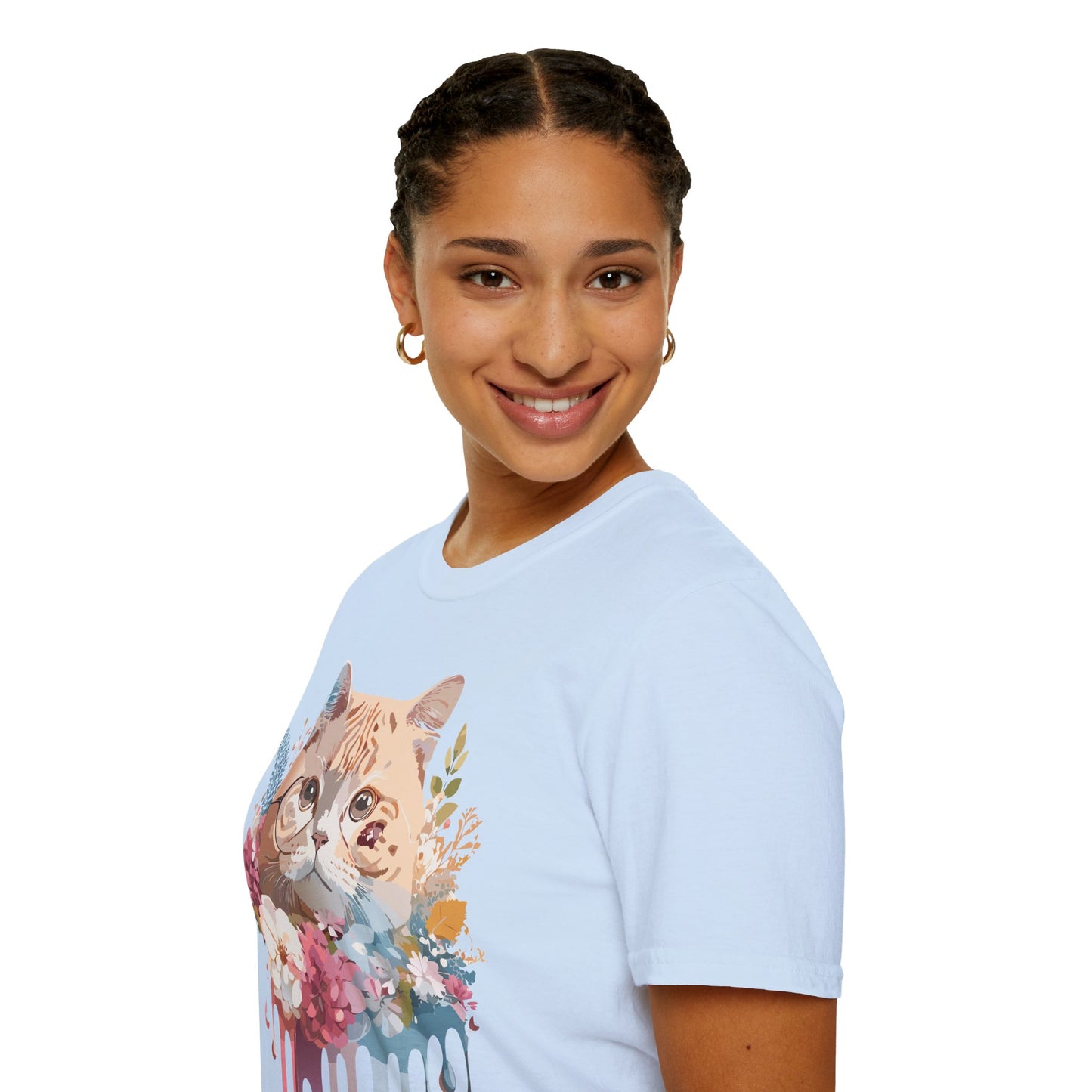 Cat Shirt, Shirt with Cat, Cats Tee, Kitten Tee