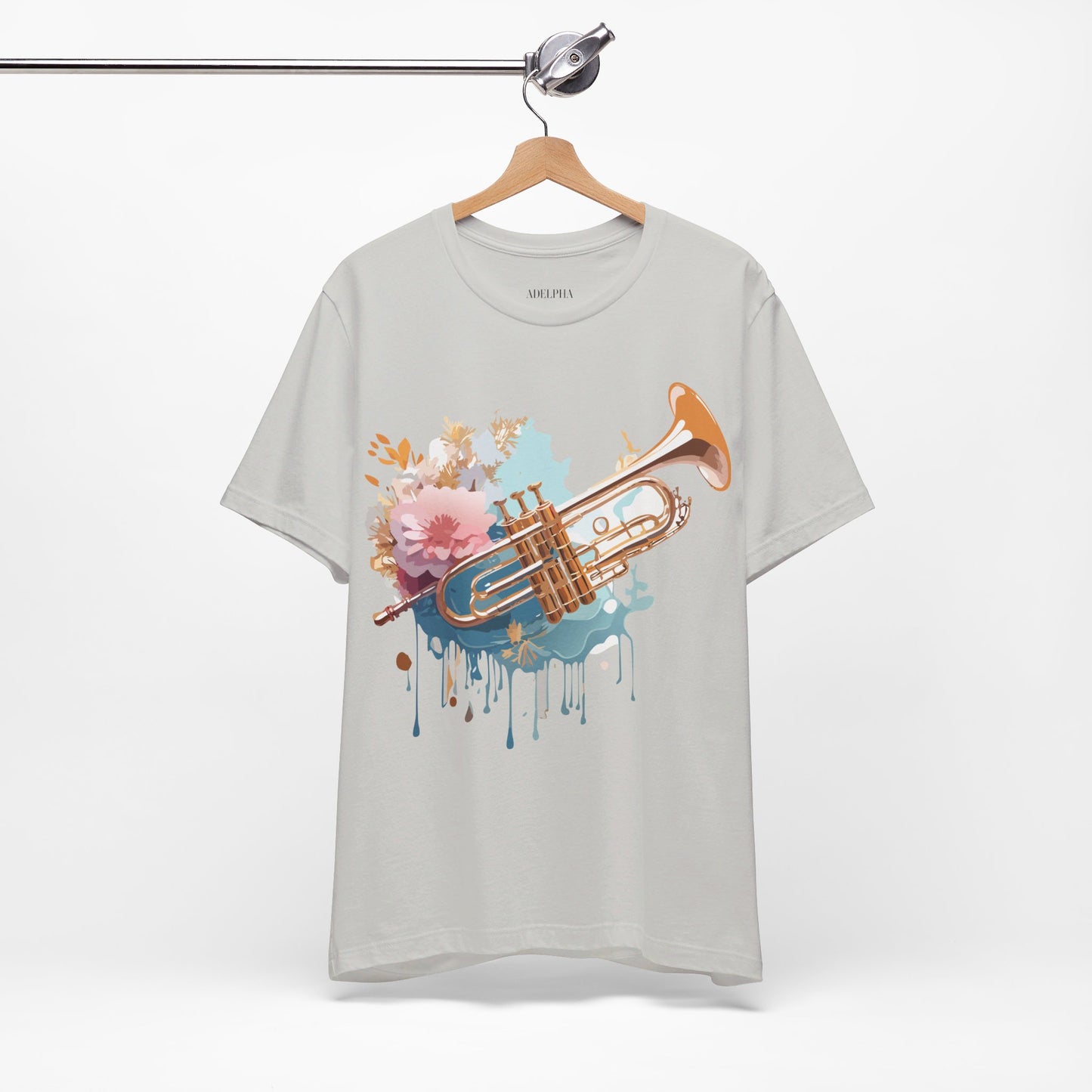 T-Shirt aus natürlicher Baumwolle – Musikkollektion