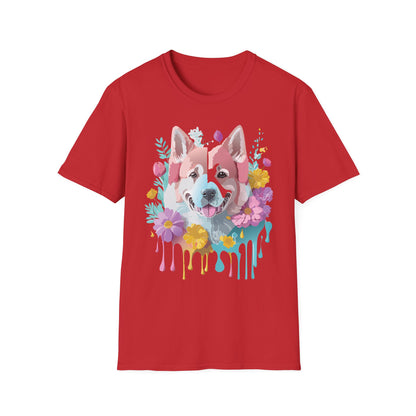 Dog Shirt Unisex Tee Softstyle Cotton Comfort for Animal Lovers