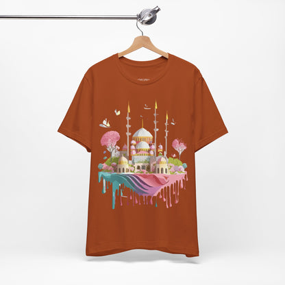 Natural Cotton Tee Shirt - Istanbul, Turkey Printify
