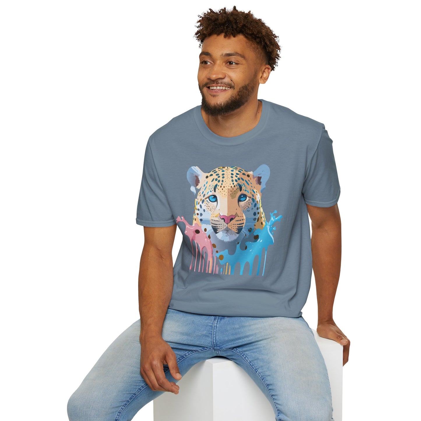 Cheetah Shirt, Shirt with Cheetah, Cheetah Tee, Shirt with Animals