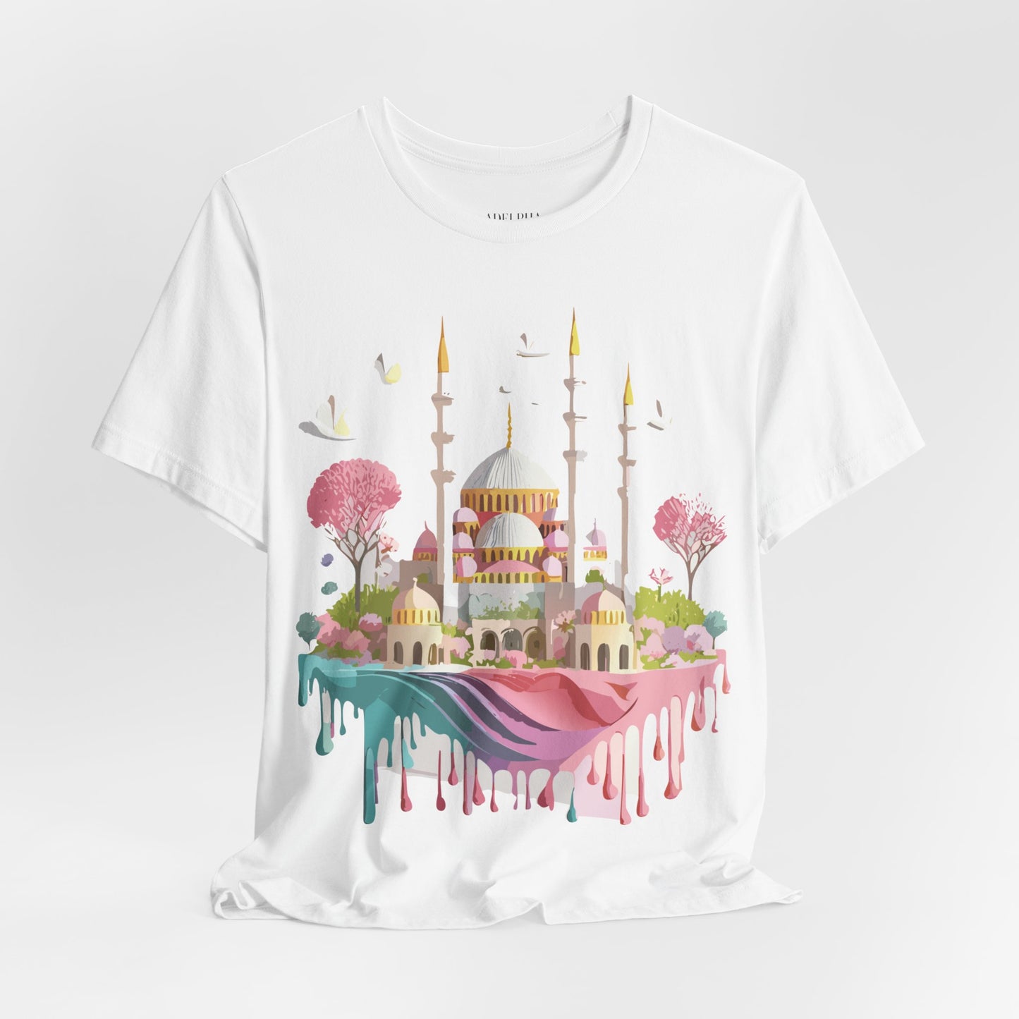 Natural Cotton Tee Shirt - Istanbul, Turkey