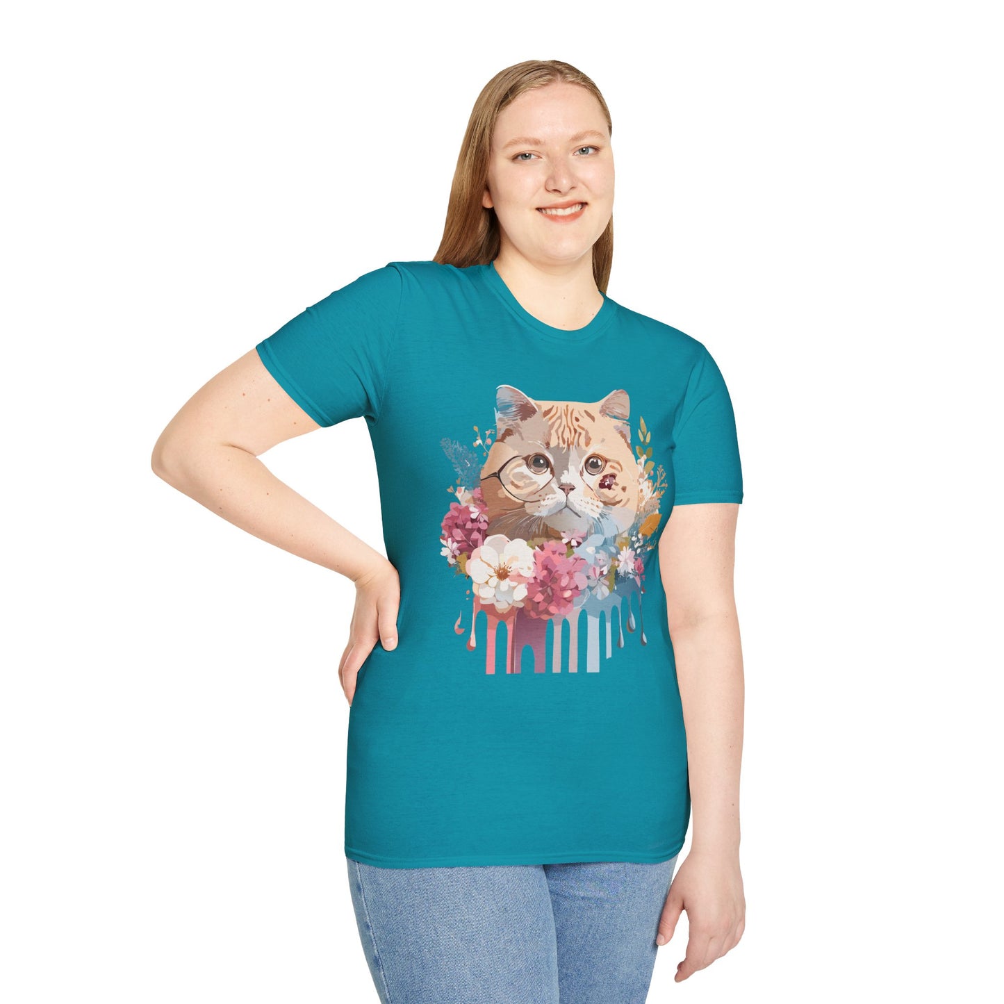 Cat Shirt, Shirt with Cat, Cats Tee, Kitten Tee