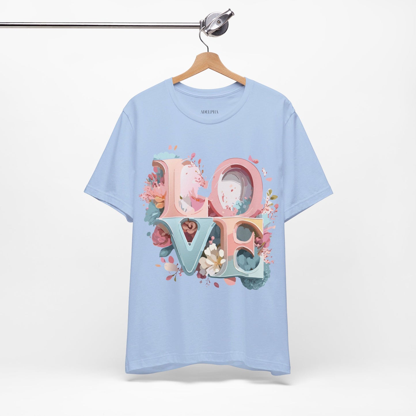 Natural Cotton Tee Shirt - Love story Collection