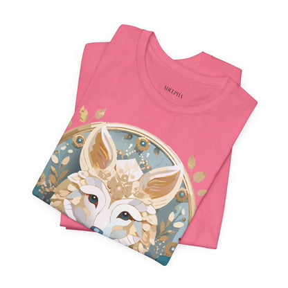 Natural Cotton Tee Shirt - Medallion Collection Printify