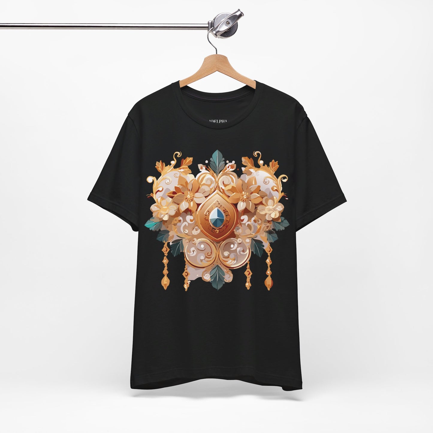 T-Shirt aus natürlicher Baumwolle – Queen Collection