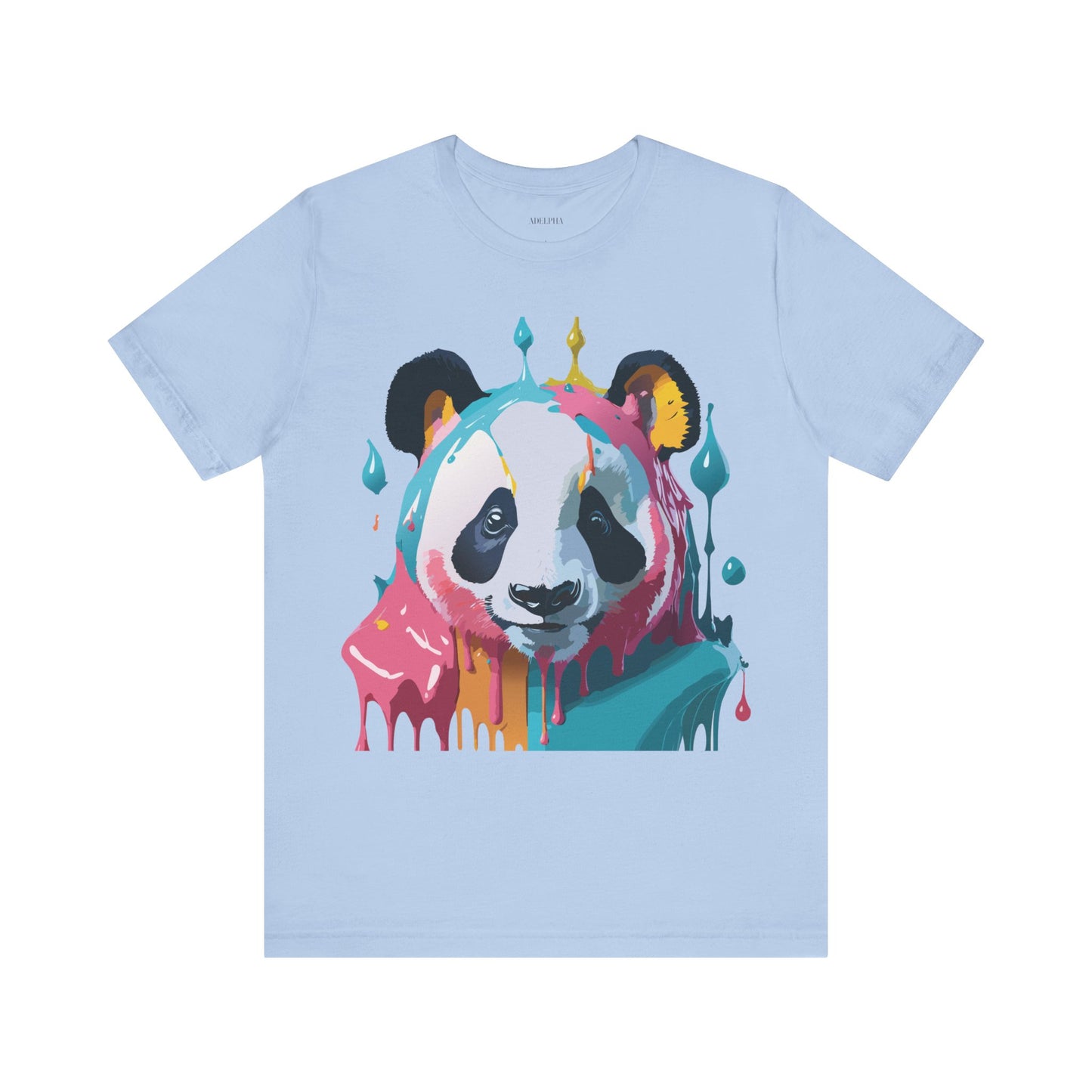 T-Shirt aus natürlicher Baumwolle mit Panda