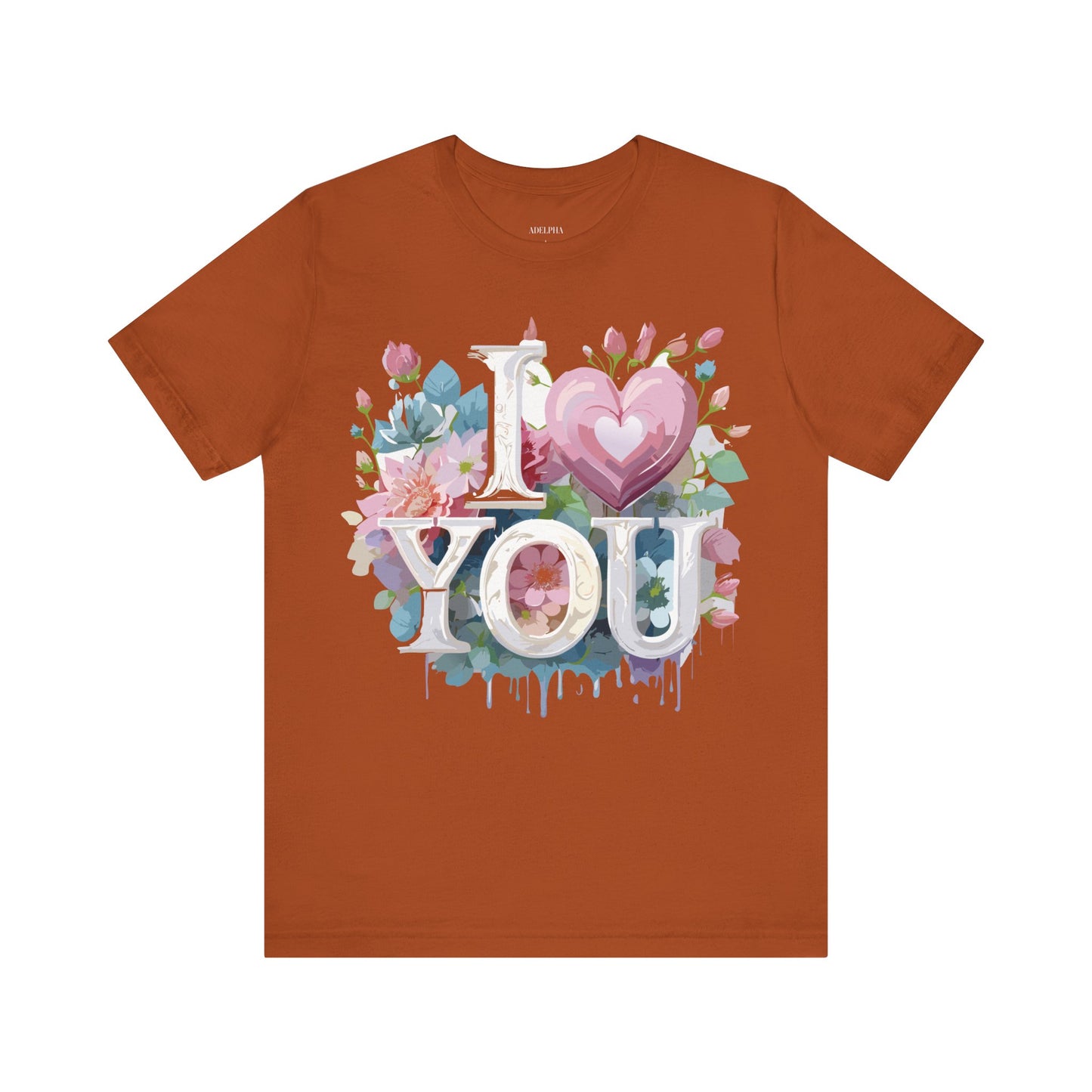 T-shirt en coton naturel - Collection Love Story