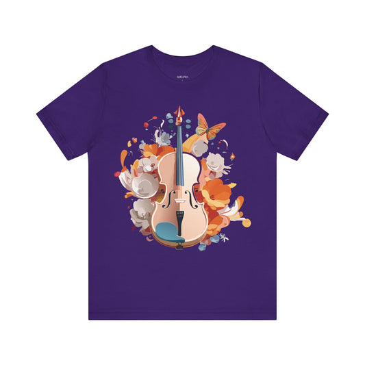 T-shirt en coton naturel - Collection Musique