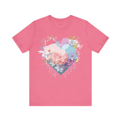 Natural Cotton Tee Shirt - Love story Collection Printify