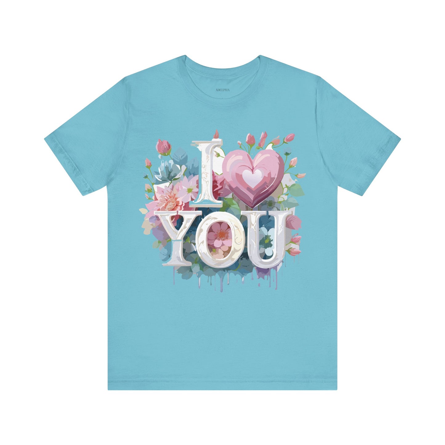 Natural Cotton Tee Shirt - Love story Collection